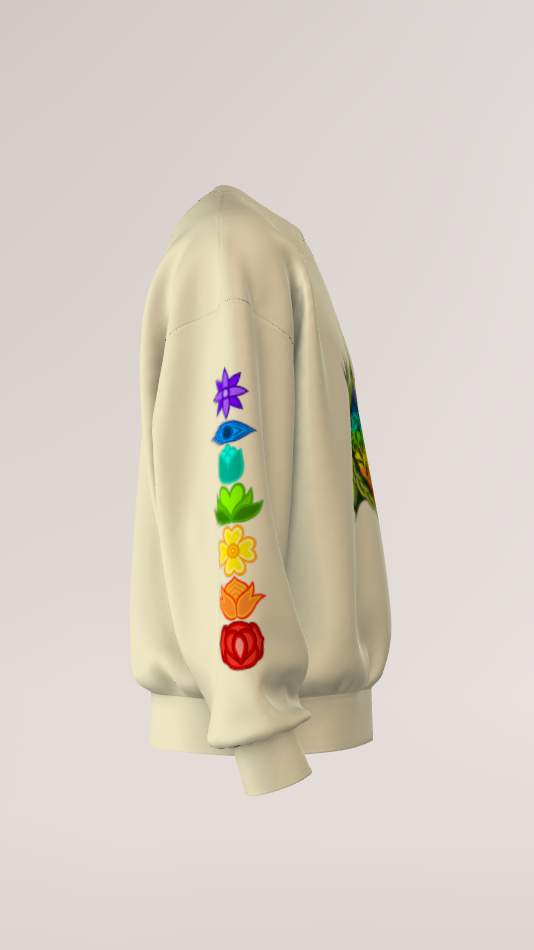 7 Chakras Turtle Crewneck