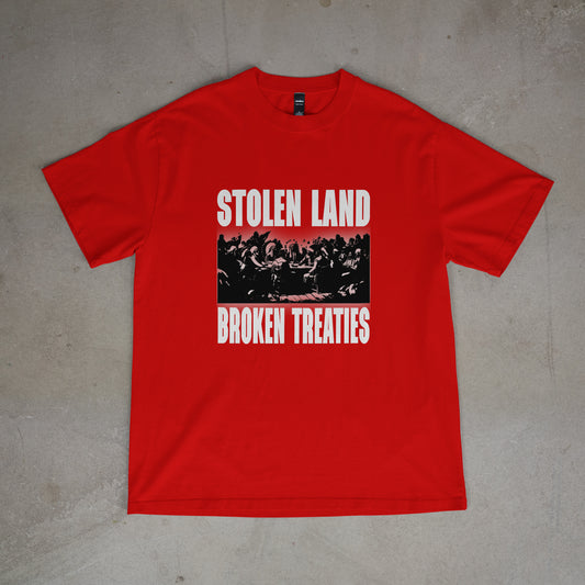 Stolen Land Broken Treaties Tee