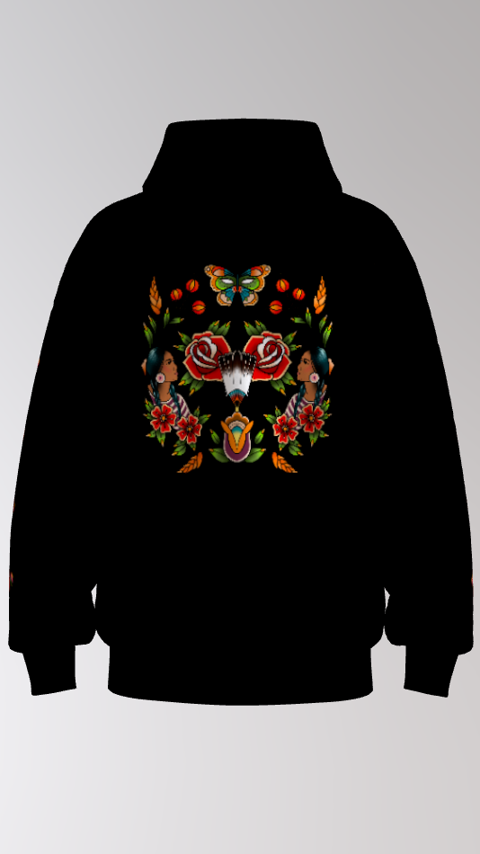 Mother Earth Woman Hoodie